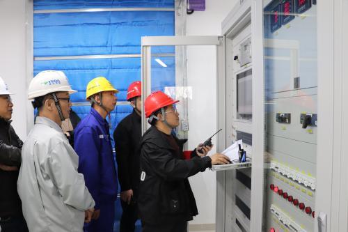 天津市轨道交通Z4线一期工程首座车站变电所送电成功